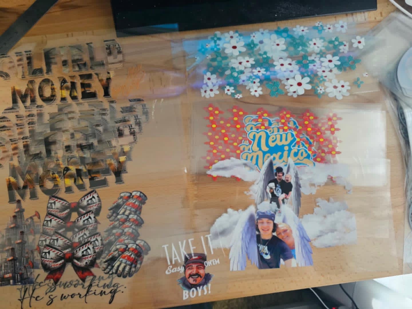 24 colored UVDTF