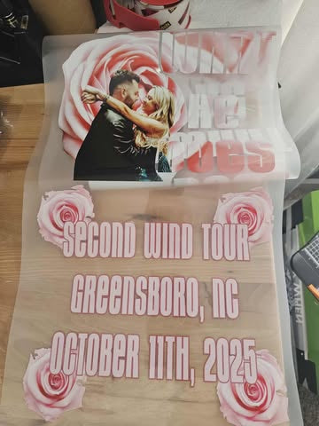 3 colored UVDTF decals and 7 DTF